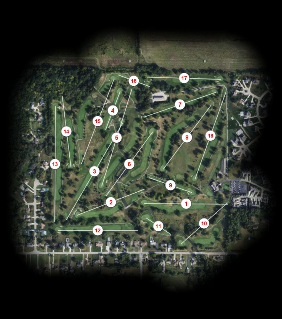 Clio Country Club course overview