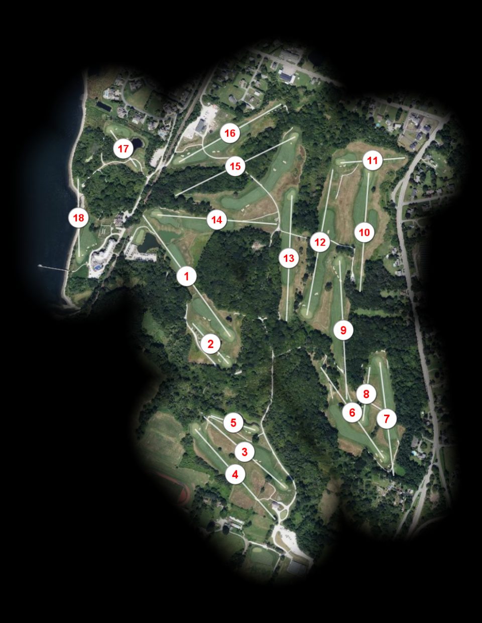 The Aquidneck Club Carnegie Abbey course overview