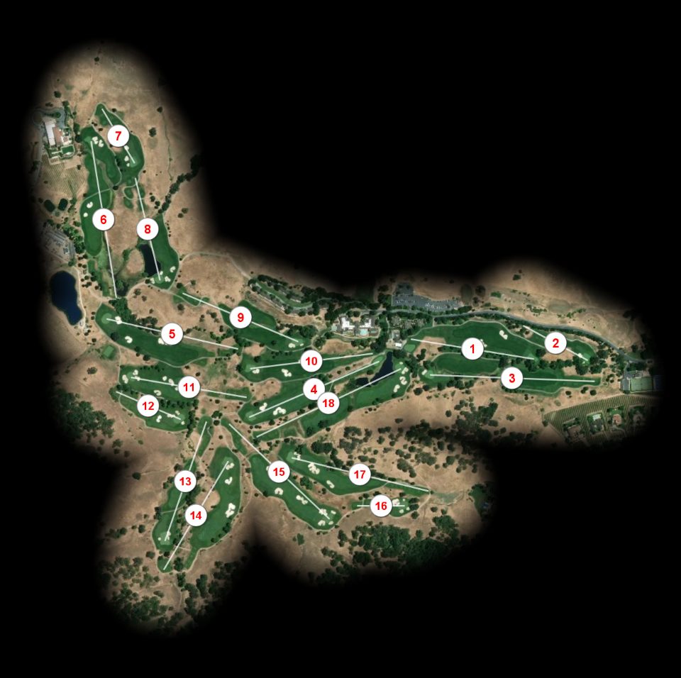 Corde Valle Golf Club course overview