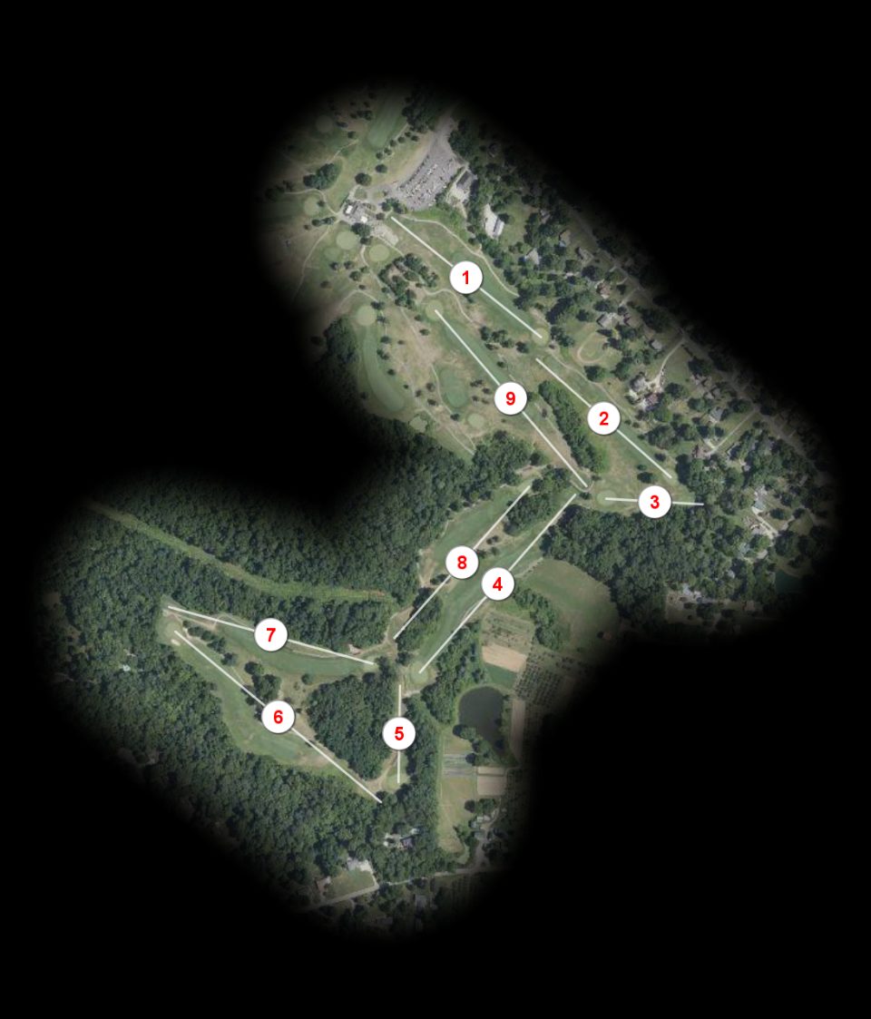 Red nine at Neumann Golf Course