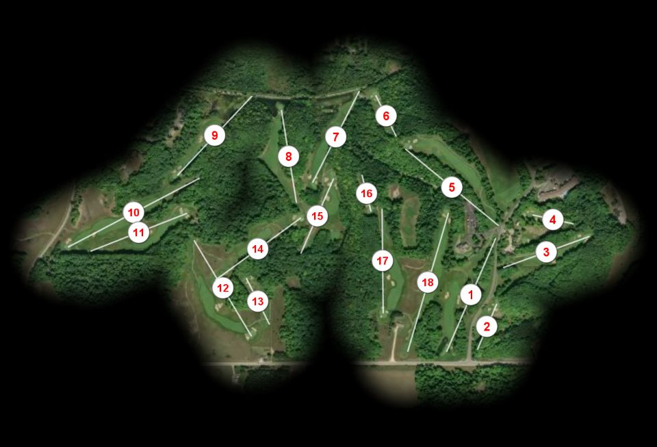 Treetops Resort Jones Masterpiece course overview