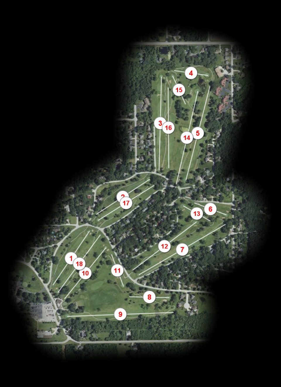 Lincoln Oaks Golf Course course overview