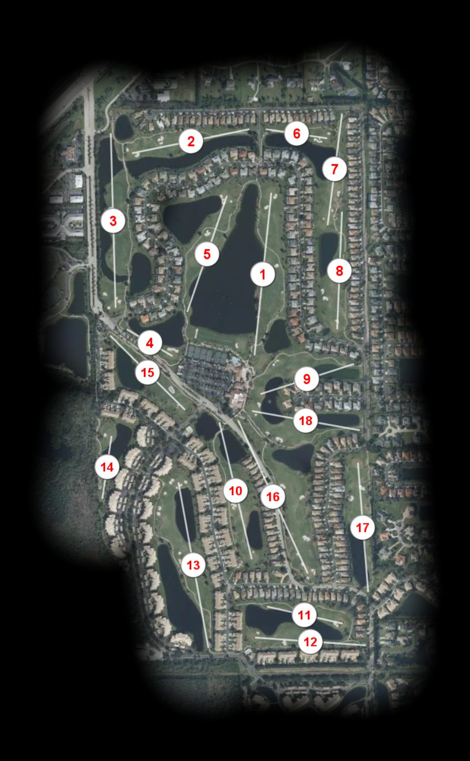 Lexington Country Club course overview