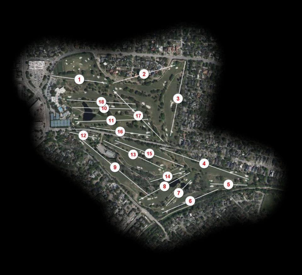 Lakewood Country Club course overview