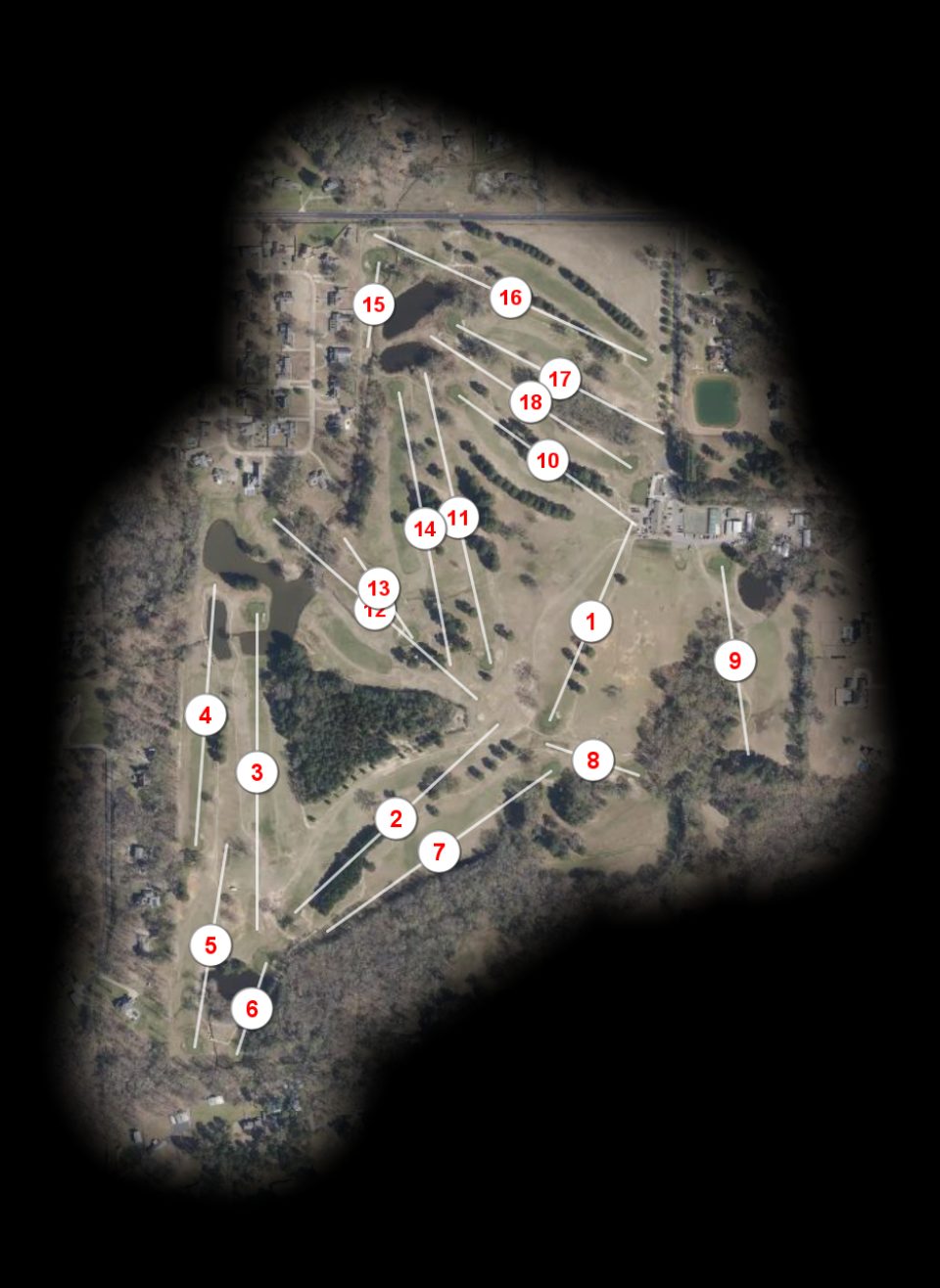 Rolling Hills Country Club course overview