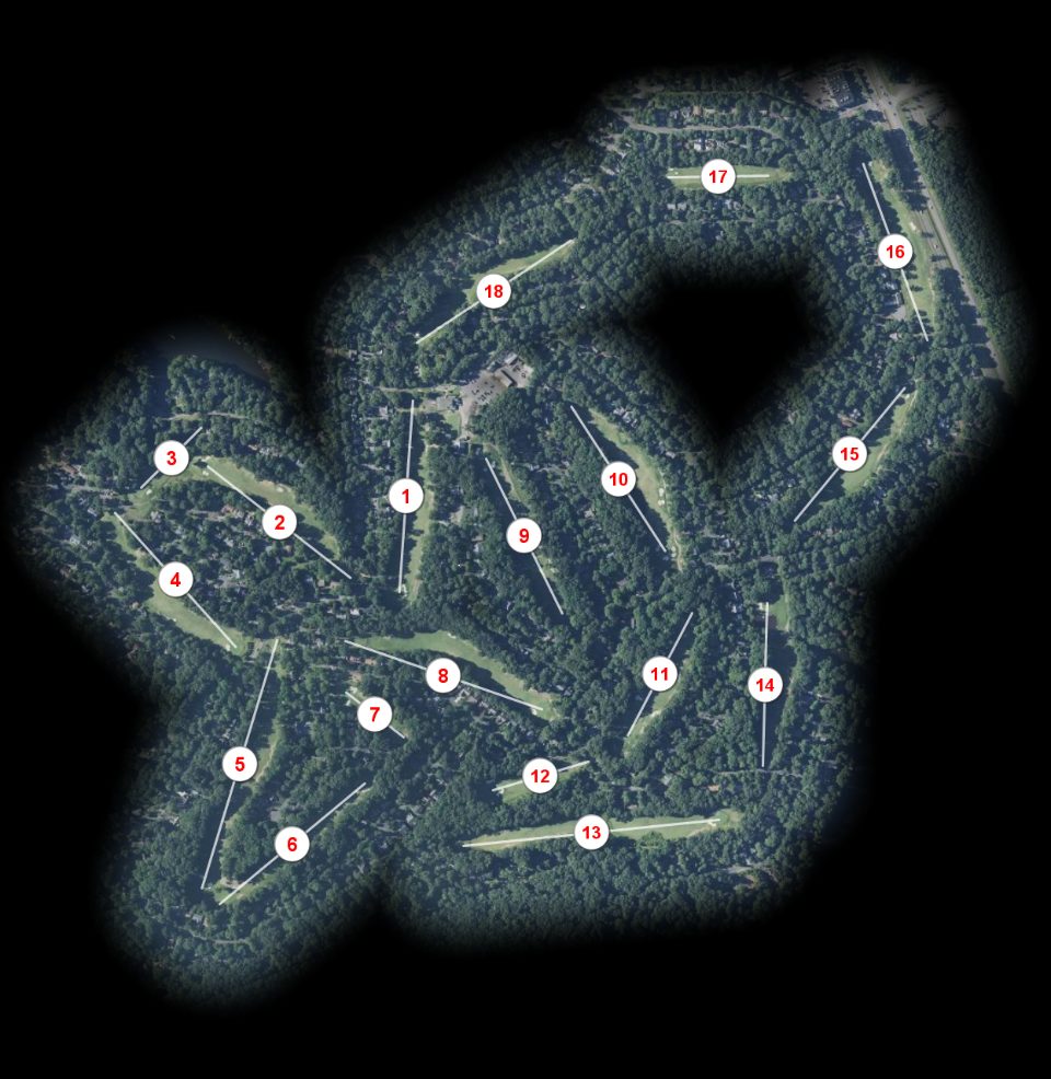 Lake of the Woods Country Club course overview