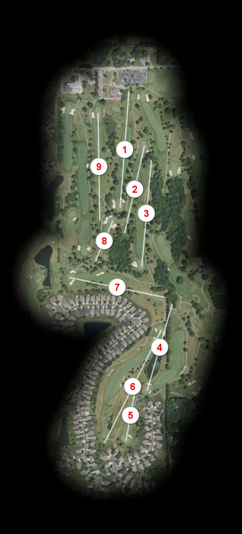 Central nine at Fox Prairie Golf Club
