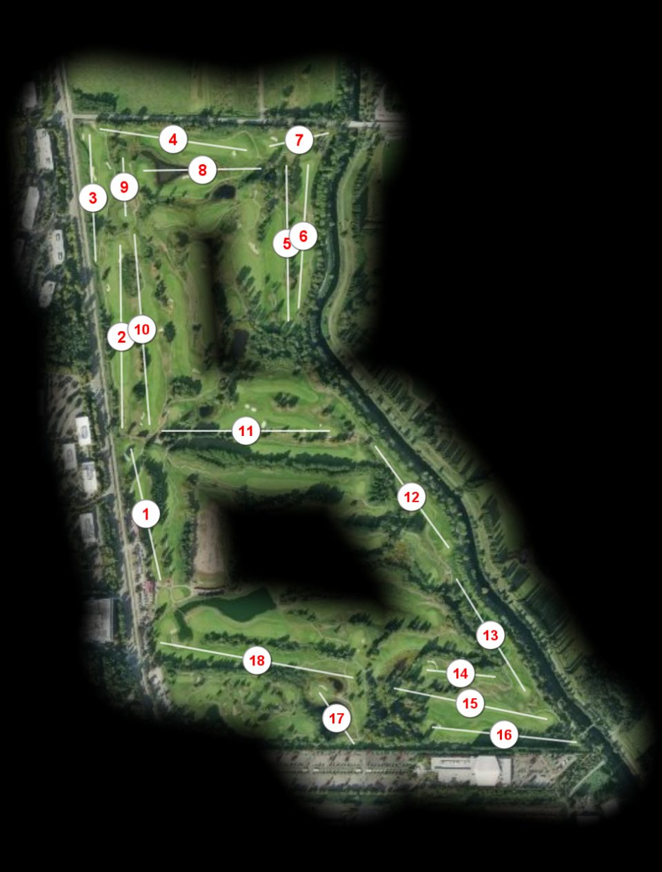 Willows Run Golf Complex Eagle's Talon course overview