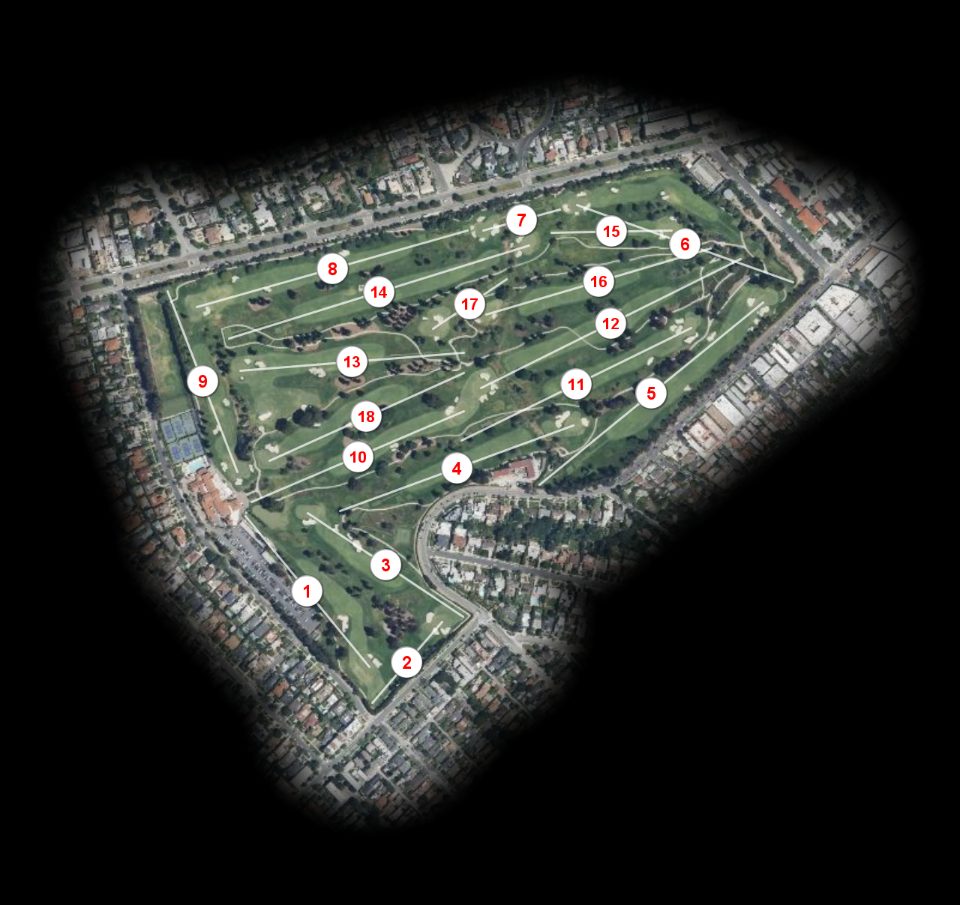 Brentwood Country Club course overview