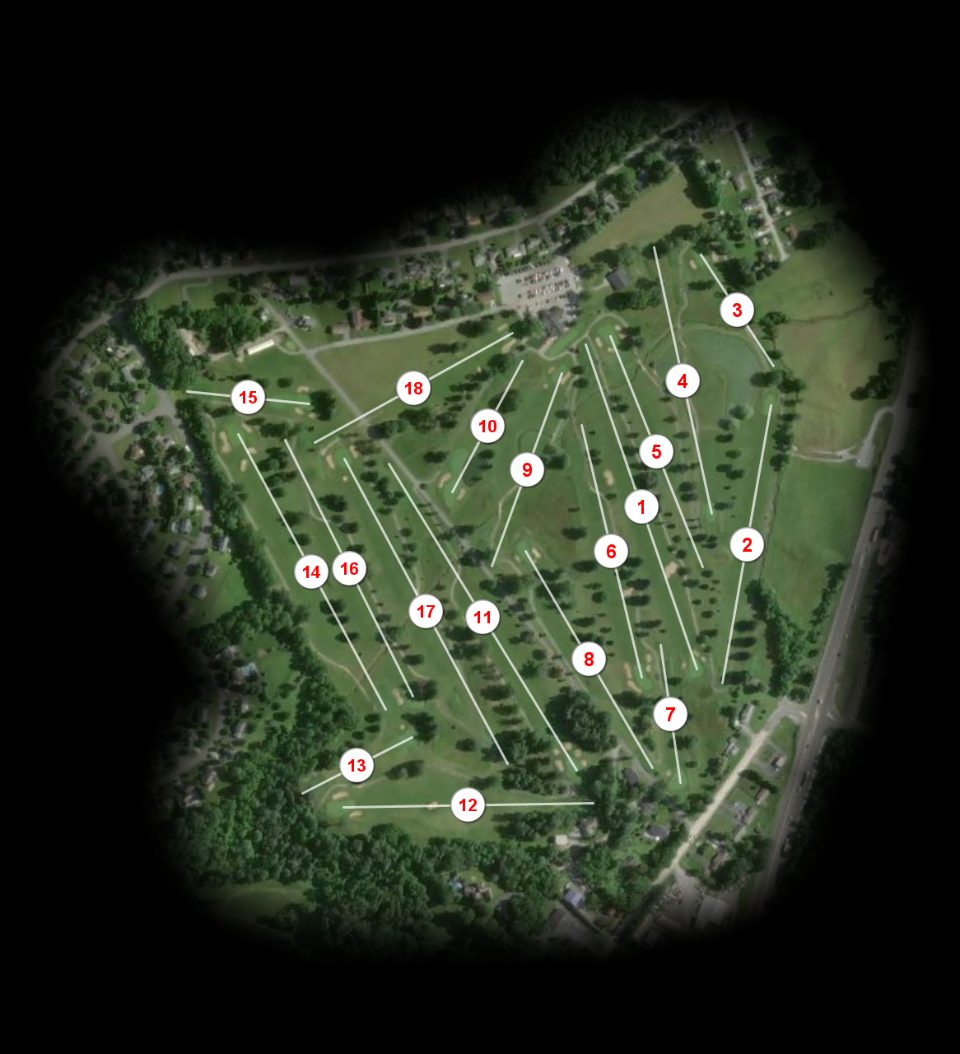 Range End Country Club course overview