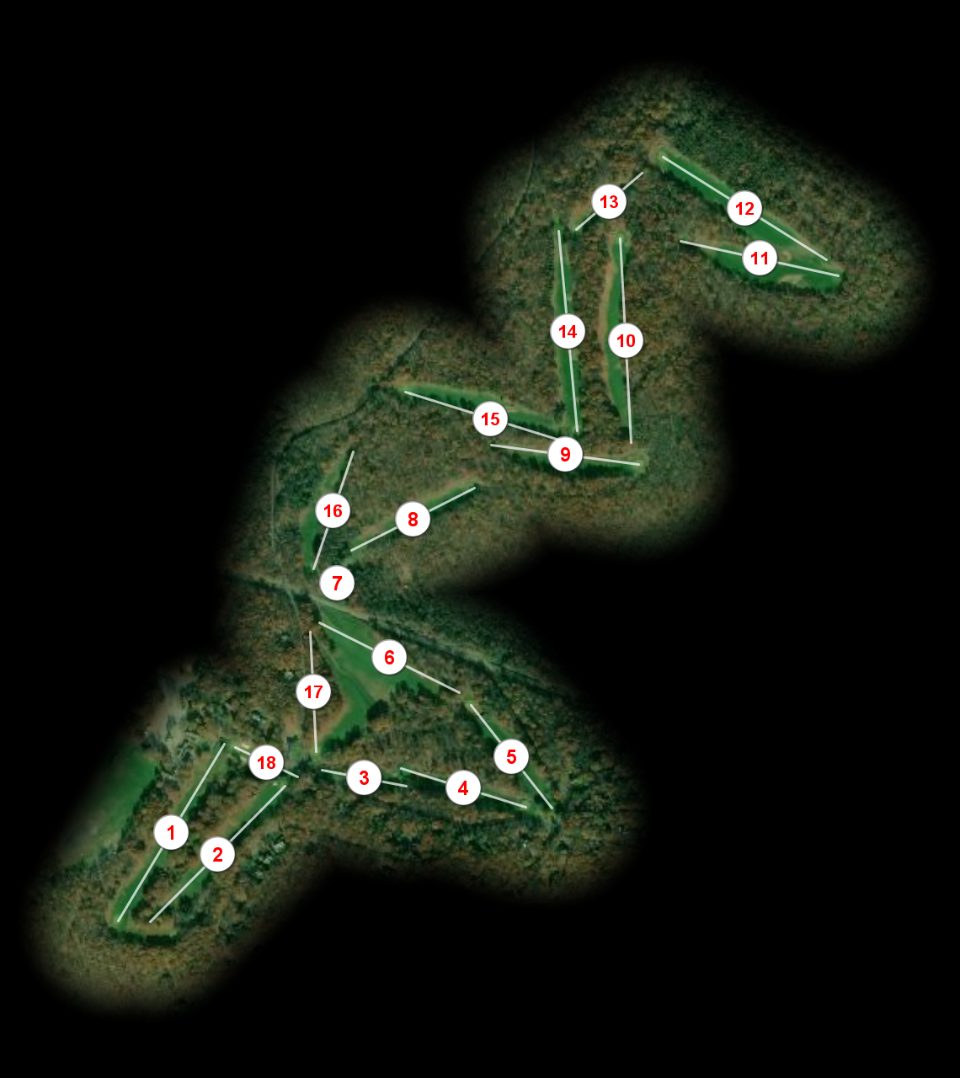 Pocono Manor Golf Course East course overview