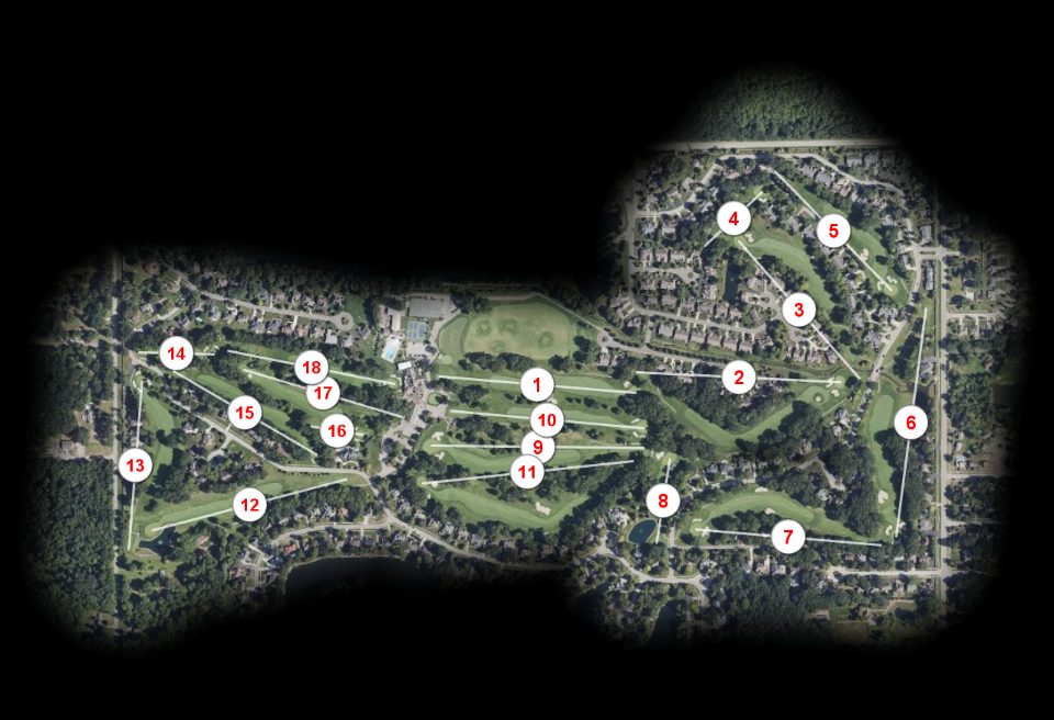 Stone Oak Country Club course overview