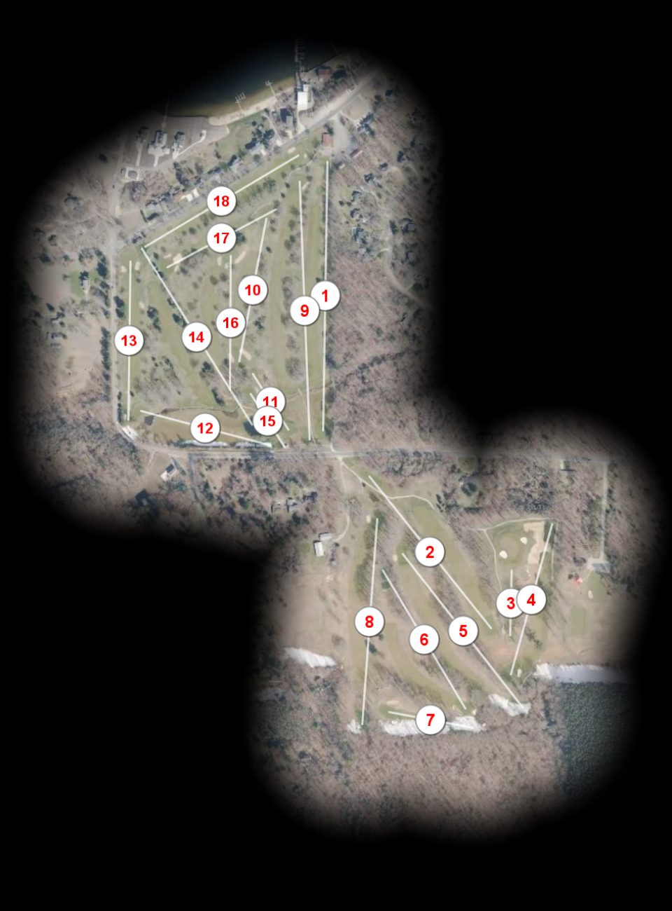 White Lake Golf Club course overview