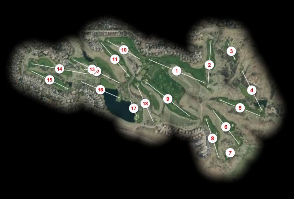 Bear Creek Golf Club course overview