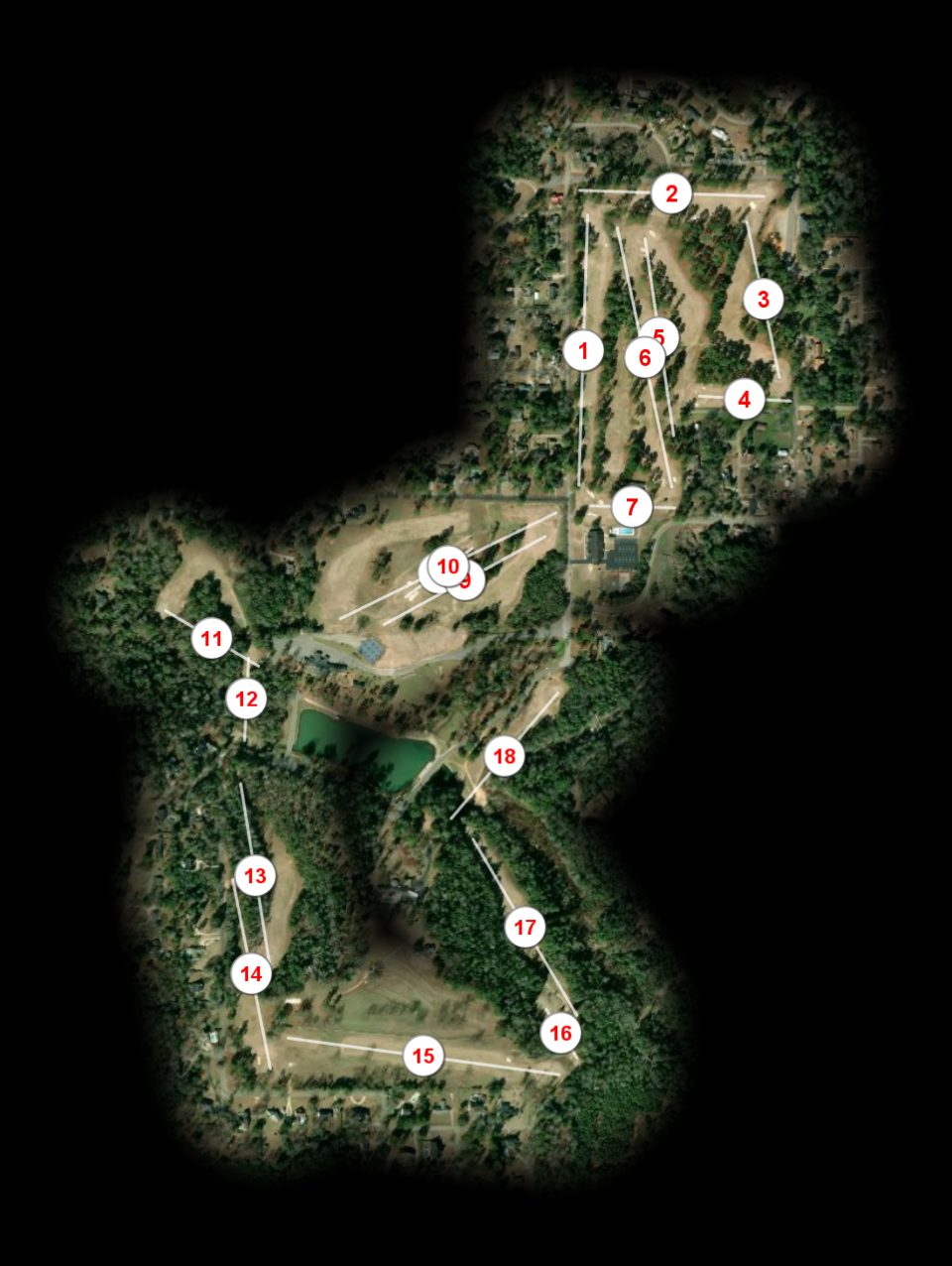 Vanity Fair Golf & Tennis Club course overview