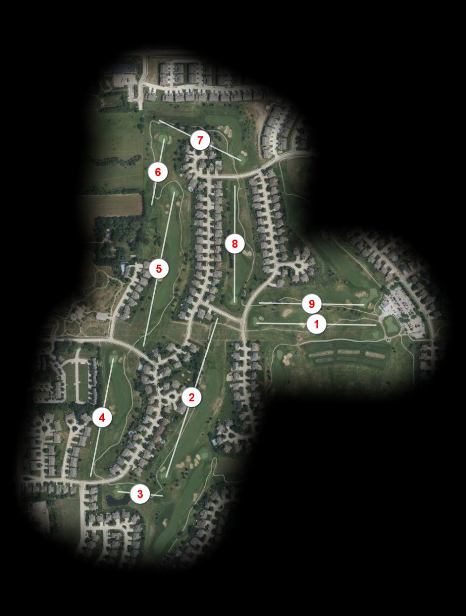 Sandstone nine at Stone Creek Golf Club