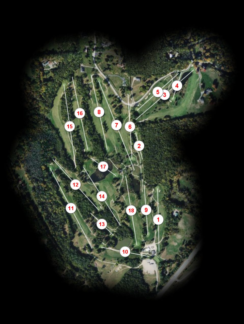 Loudon Country Club course overview