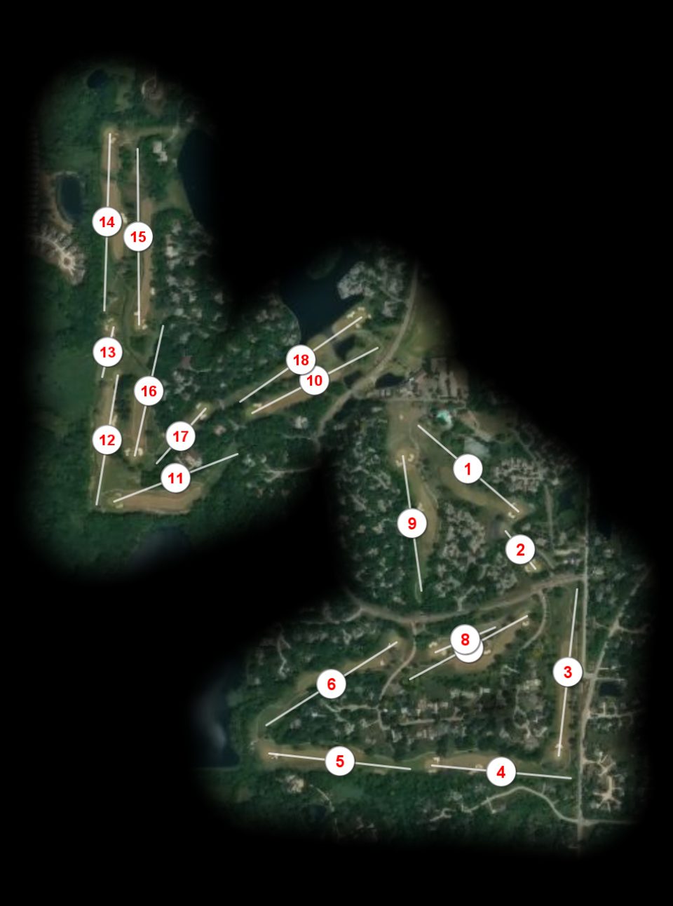 Walden Country Club course overview