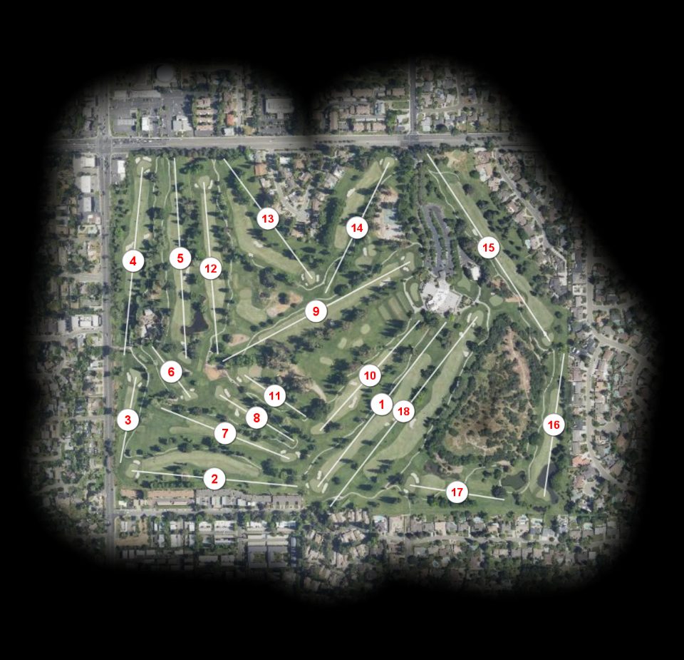 North Ridge Country Club course overview