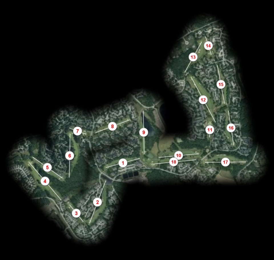 Hersheys Mill Golf Club course overview