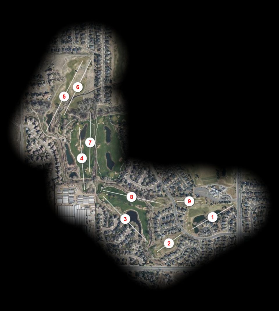Silo nine at West Woods Golf Club
