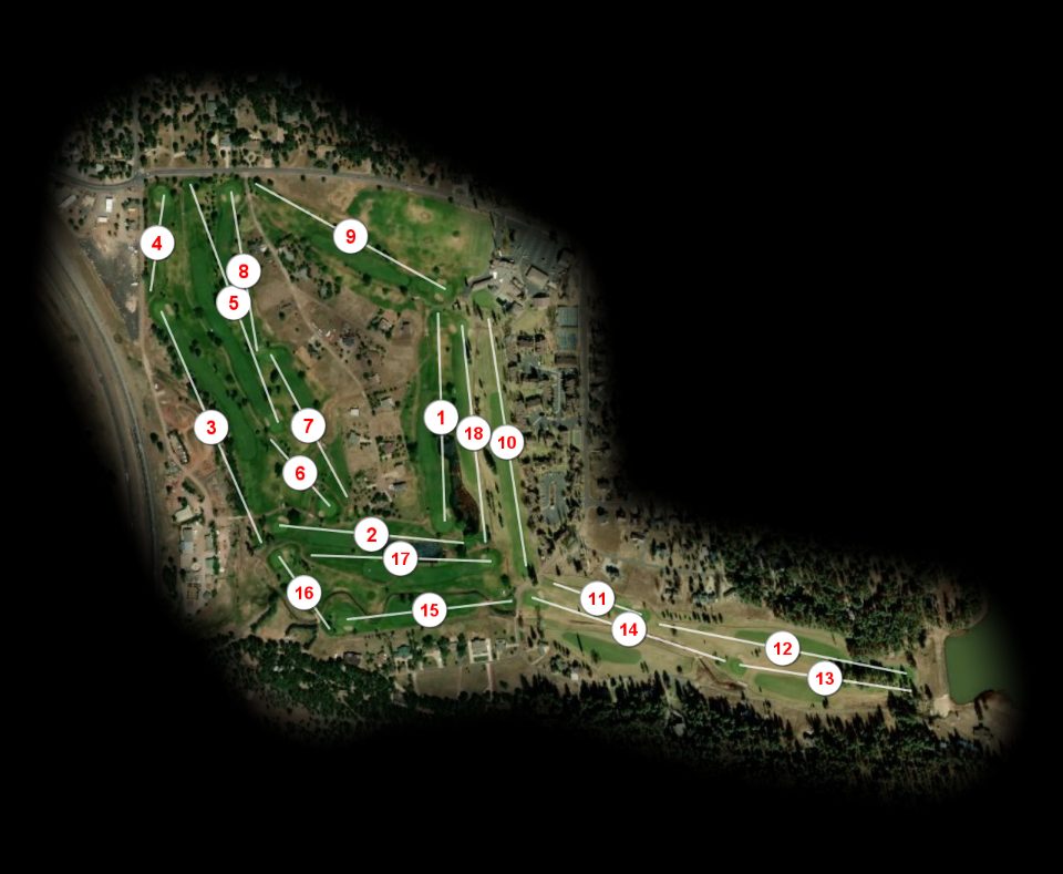 Pinewood Country Club course overview