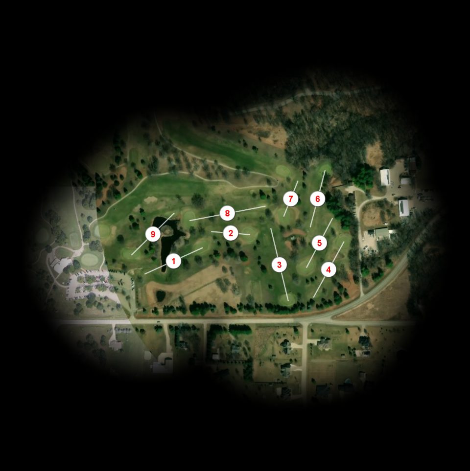 Jester Park Golf Club Par 3 course overview