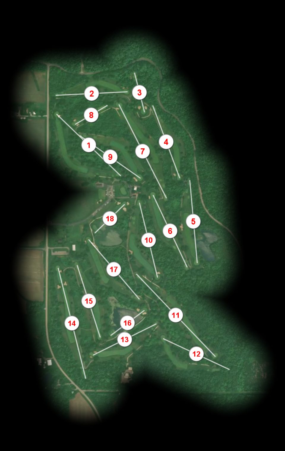 Hueston Woods Golf Course course overview