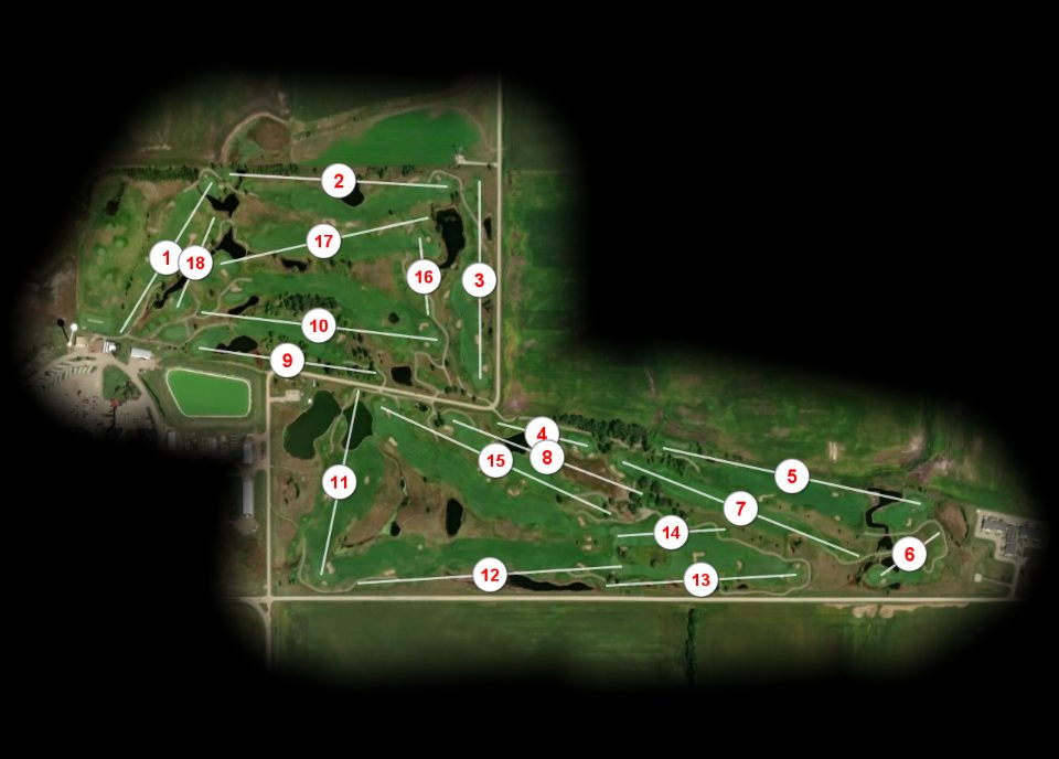 Dakota Winds Golf Course Wahpeton course overview