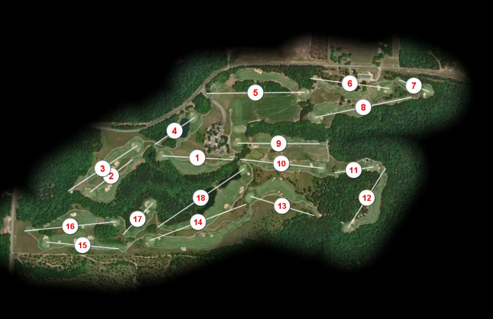 Meadow Links Golf Course at George T. Bagby course overview