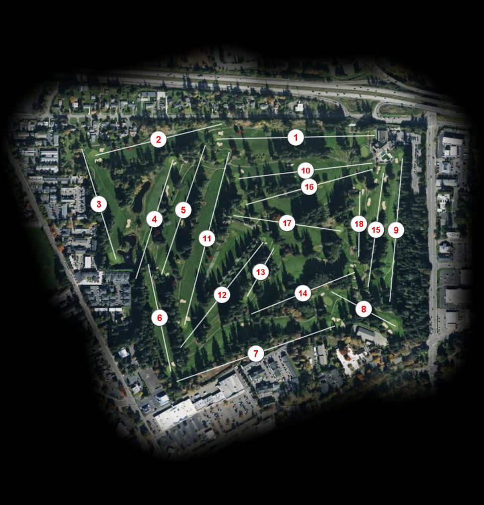 Bellingham Golf & Country Club course overview