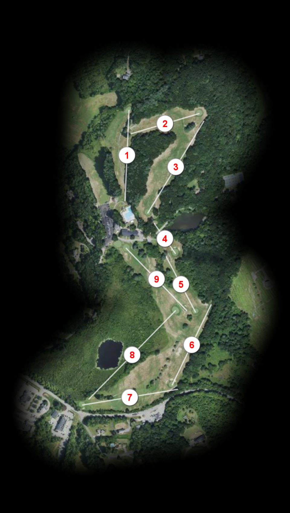 Groton Country Club course overview