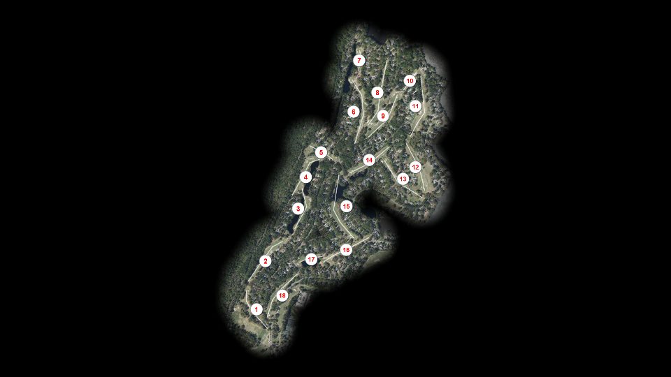 Moss Creek Golf Club North course overview