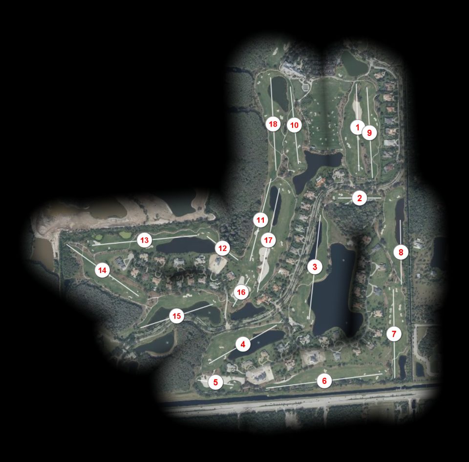 TwinEagles Club Talon course overview
