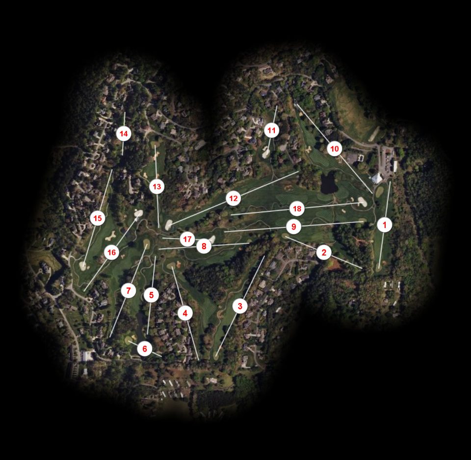 Reems Creek Golf Course course overview