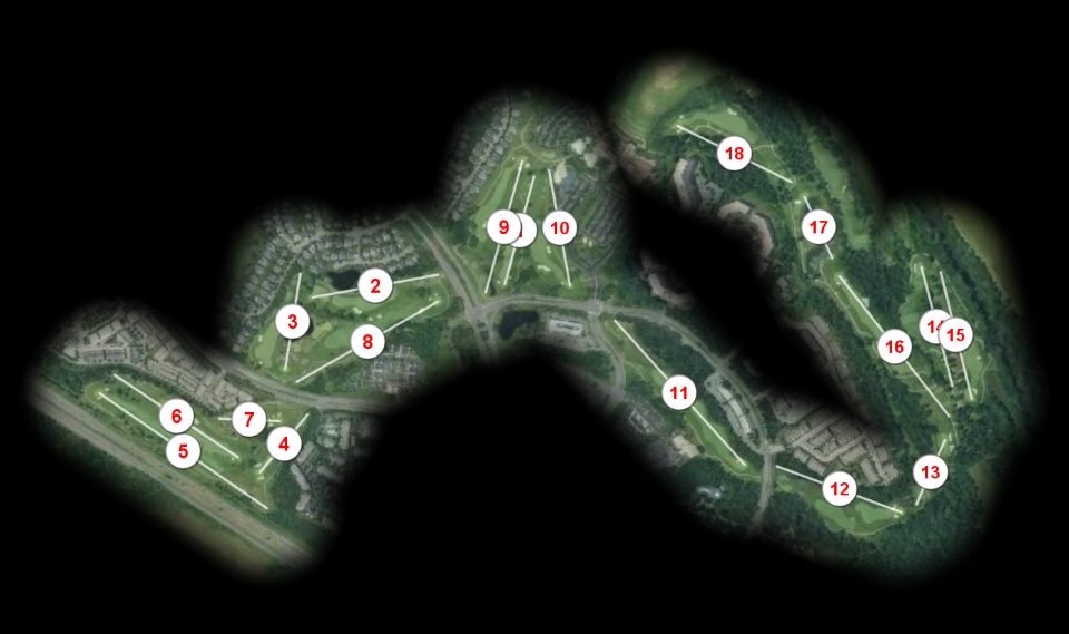Lansdowne Resort(Robert Trent Jones RTJ) course overview