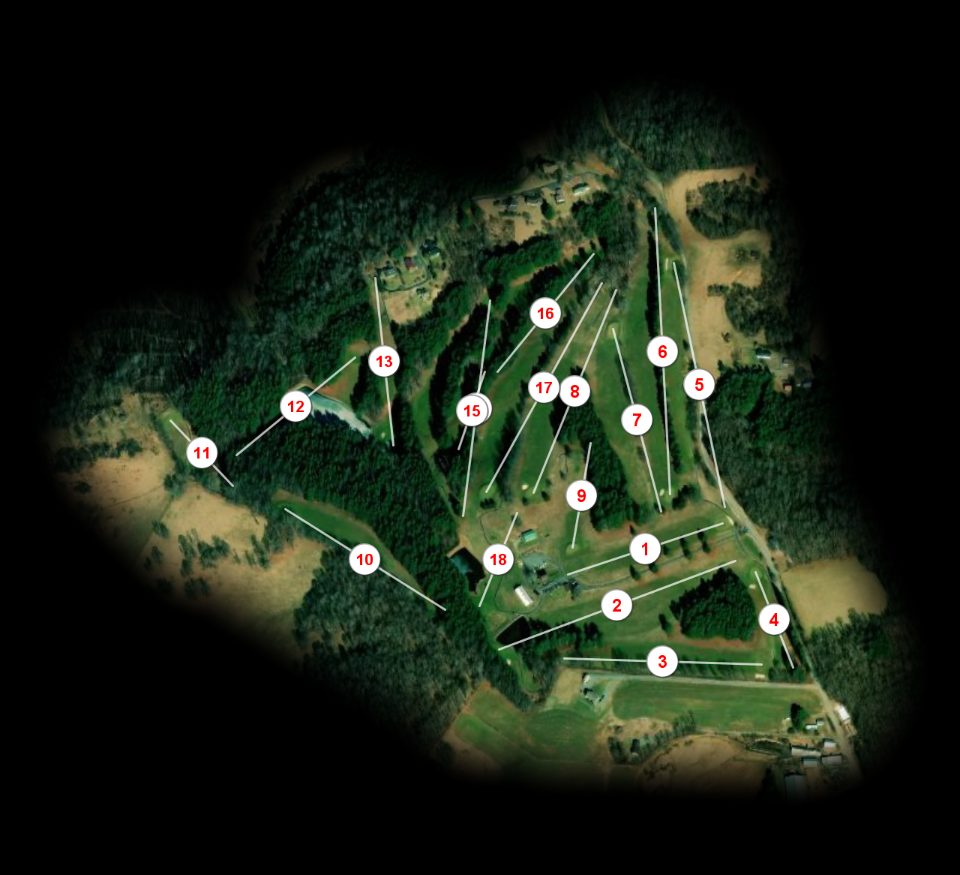 New River Country Club course overview