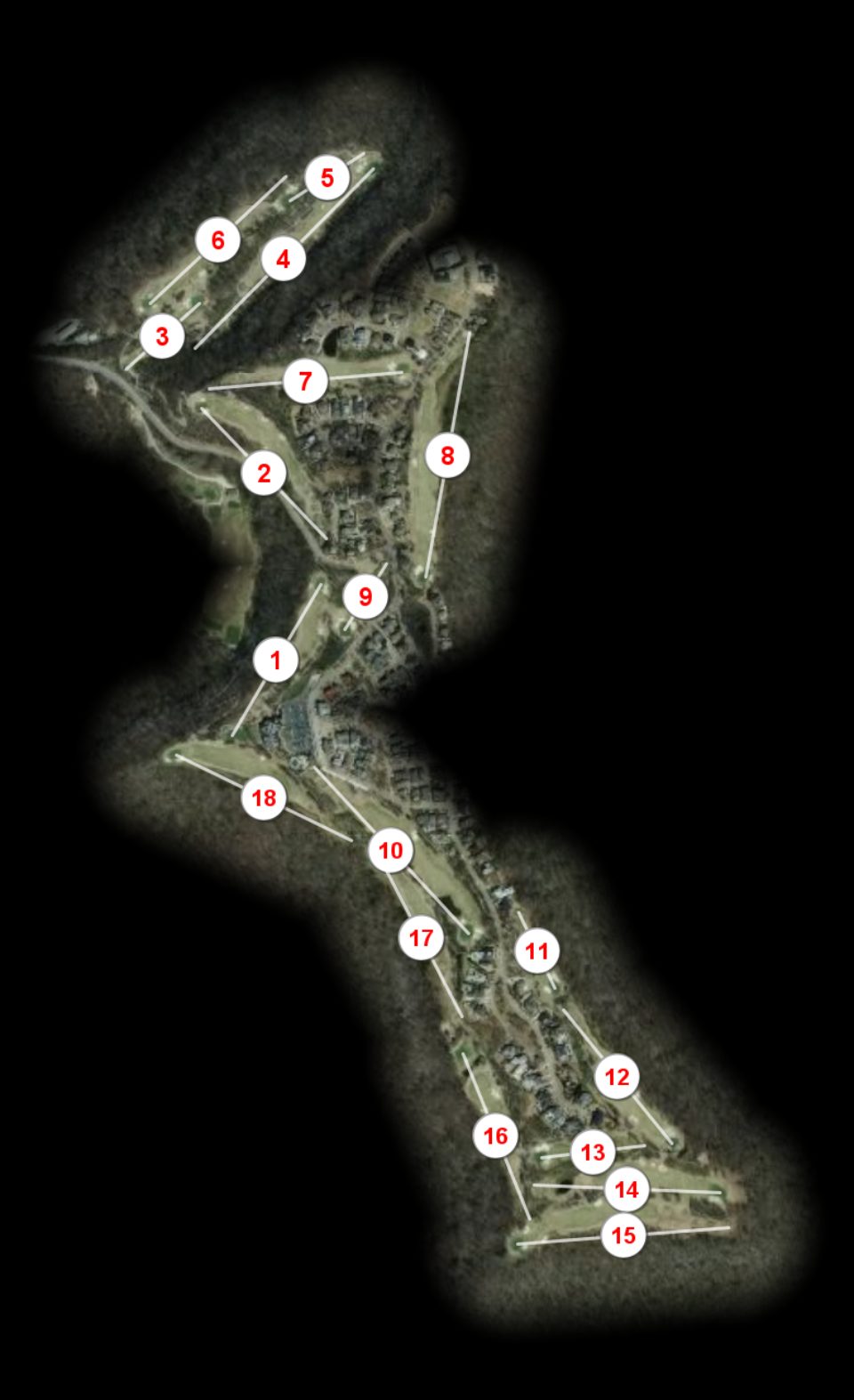 The Ledges Country Club course overview