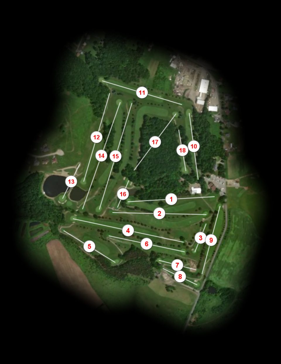 Oakbrook Golf Course course overview