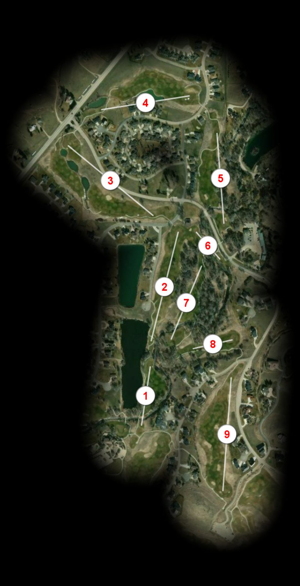 Stag nine at The Powder Horn Golf Club