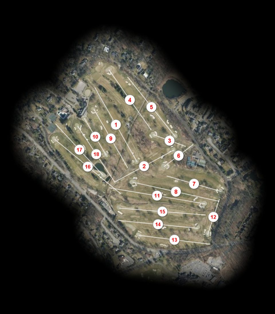 Essex Fells Country Club course overview