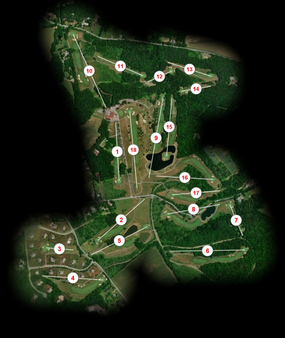 Hideaway Hills Golf Club course overview