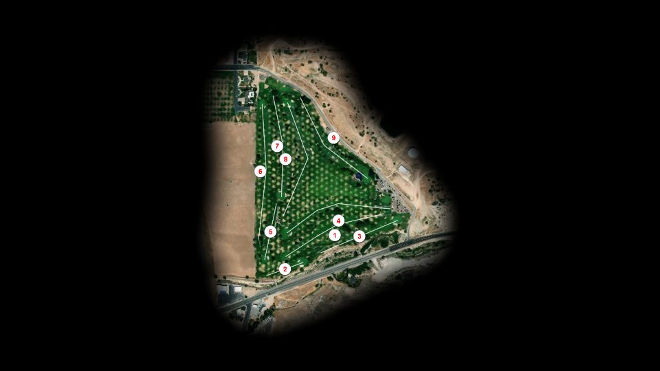 Canyon Hills Park Golf Course course overview
