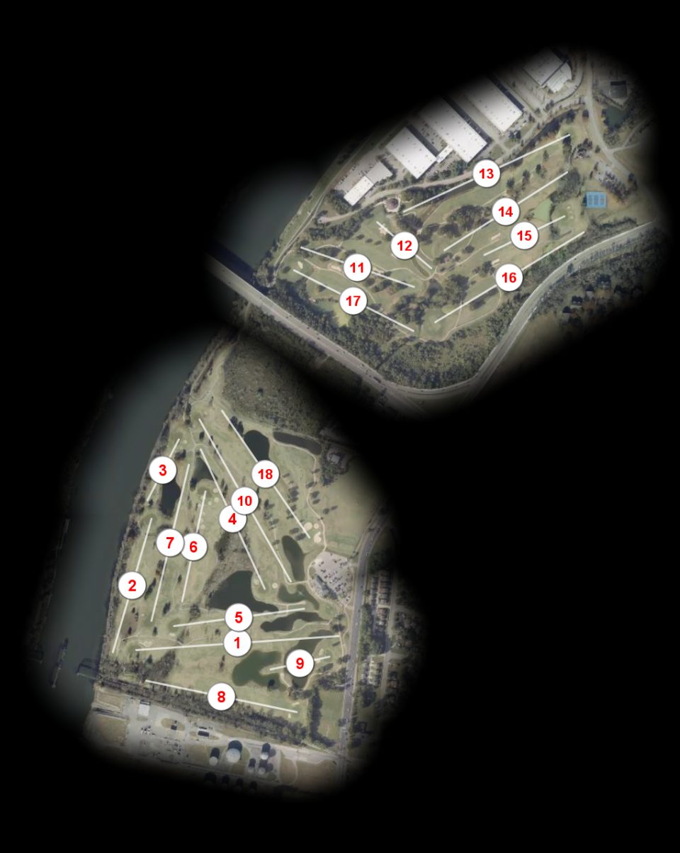 Ted Rhodes Golf Course course overview