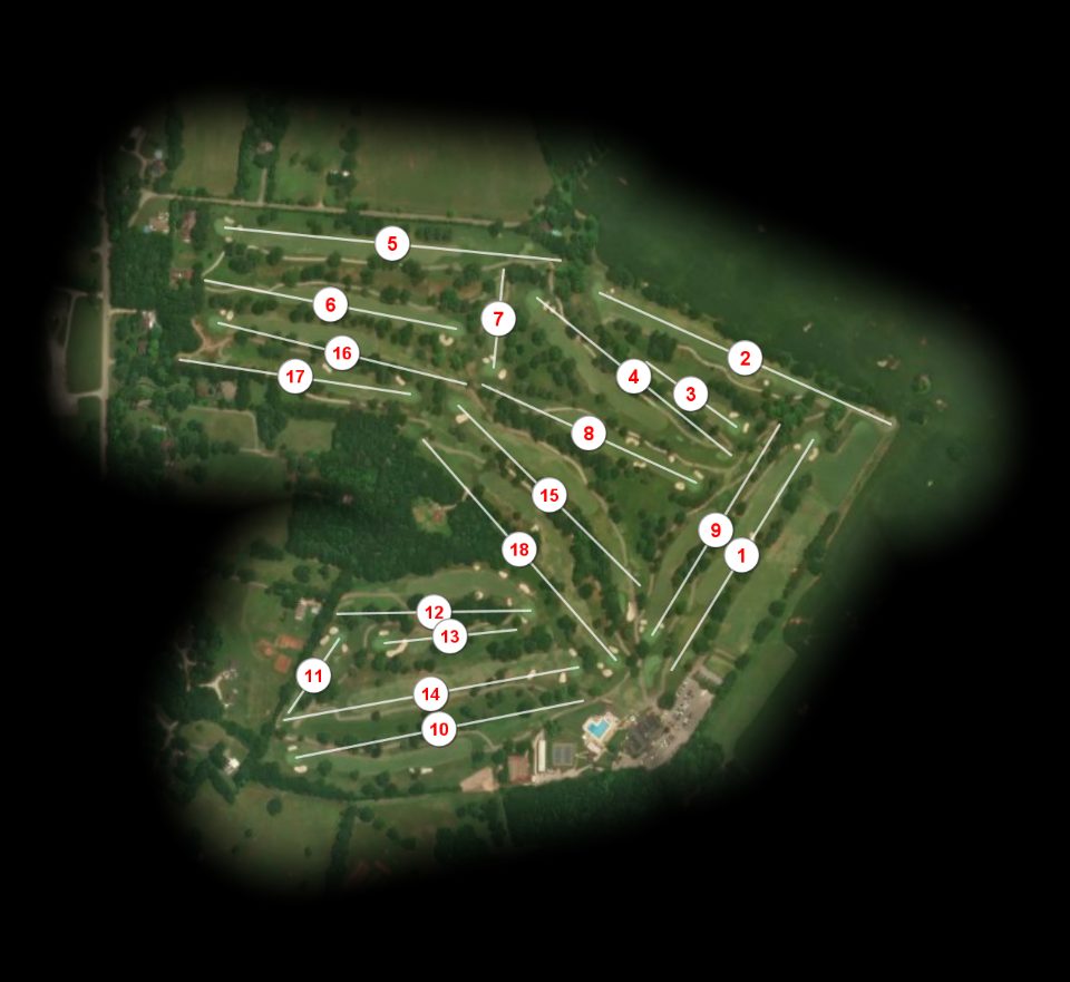 Bowling Green Country Club course overview