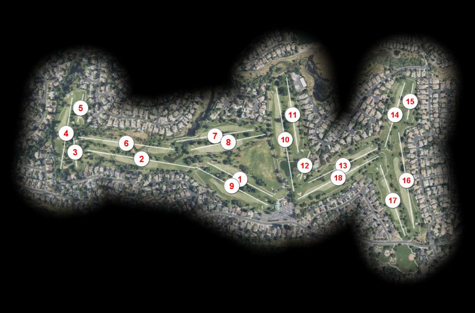 Diamond Oaks Municipal Golf Club course overview