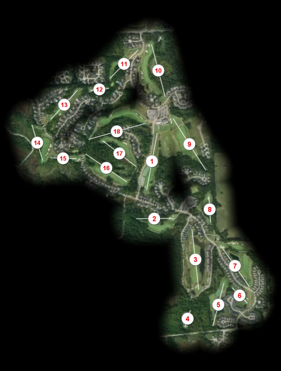 Captains Club at Woodfield course overview