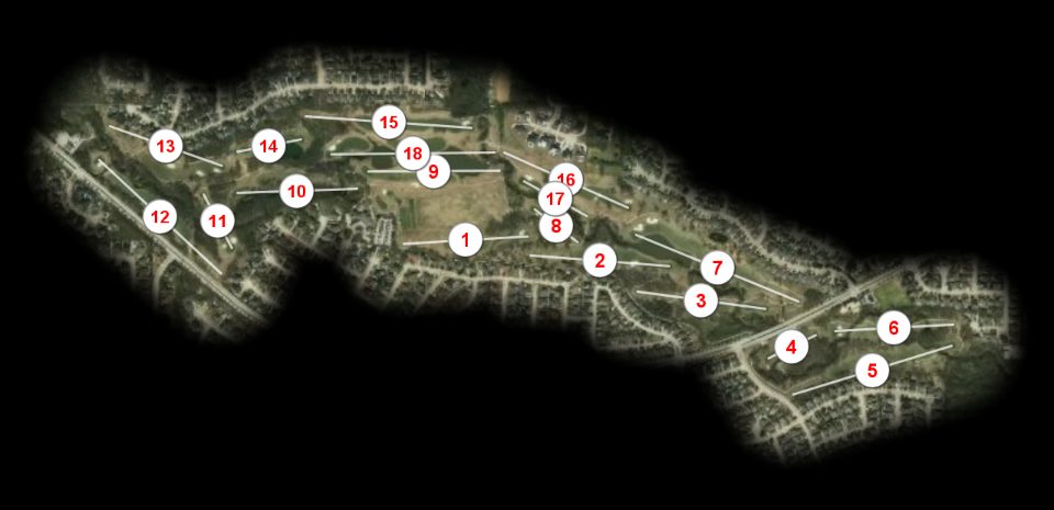 Sky Creek Ranch Golf Club course overview