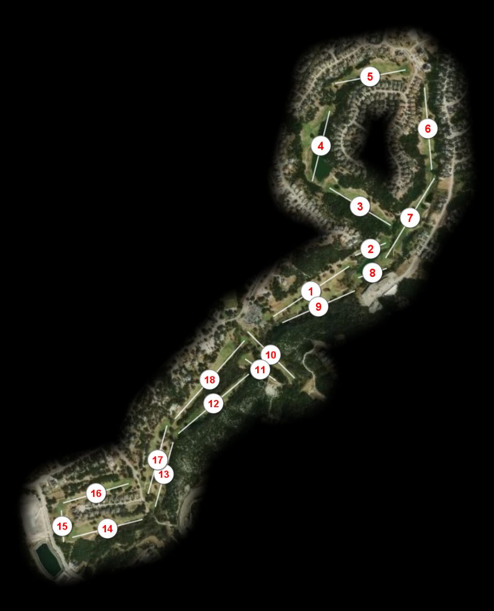 Crystal Falls Golf Course course overview