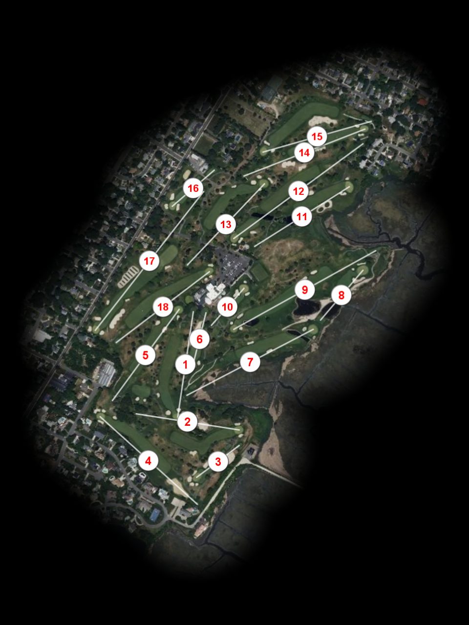 Linwood Country Club course overview